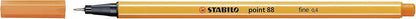 Fineliner - STABILO point 88 - Pack of 10