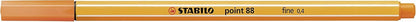 Fineliner - STABILO point 88 - Pack of 10