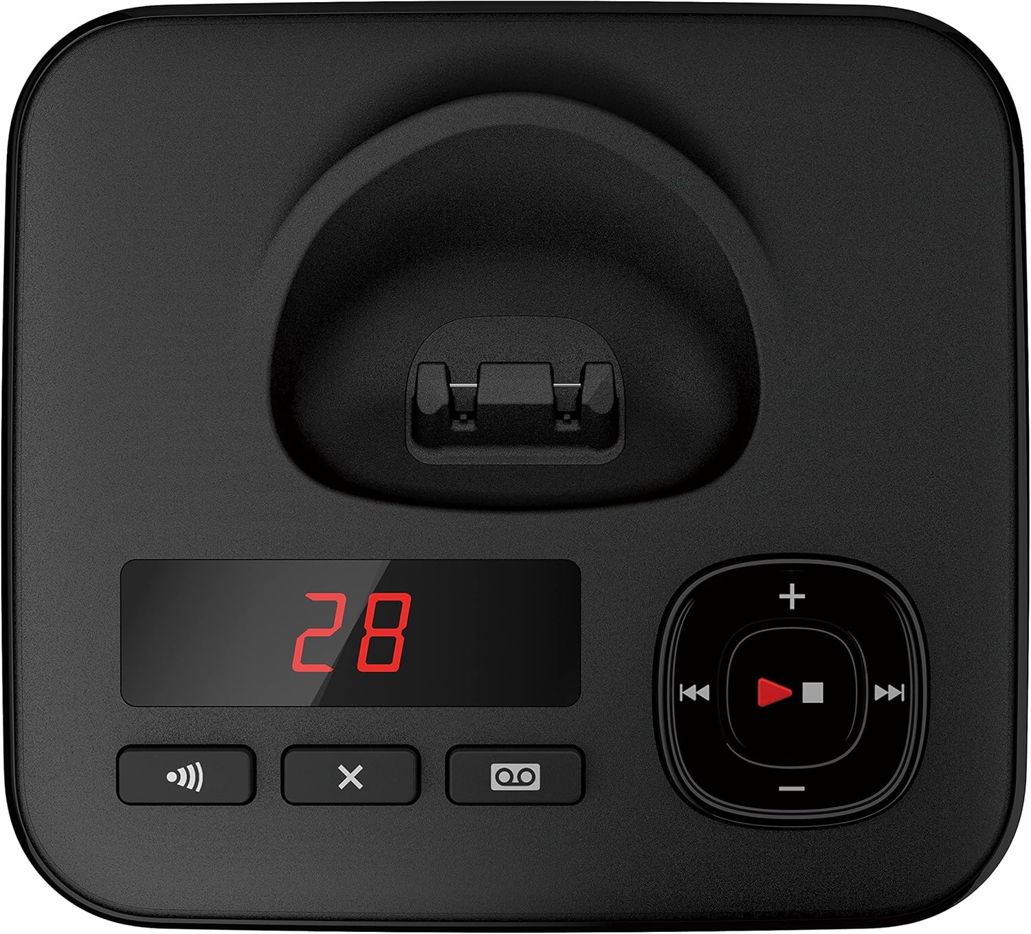 Panasonic TGH720 Telefono Cordless con Segreteria Telefonica, Blocco Chiamate Automatico, Base di Ricarica Inclusa