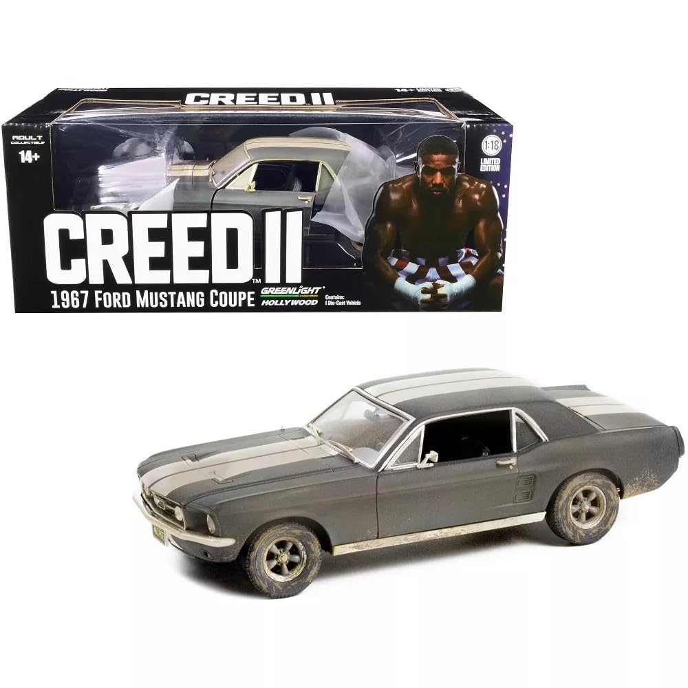 Greenlight 13626 Miniature Collection Car, Matt Black