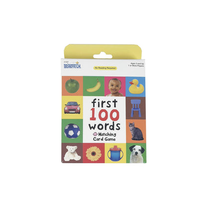University Games First 100 Words Matching Card Game