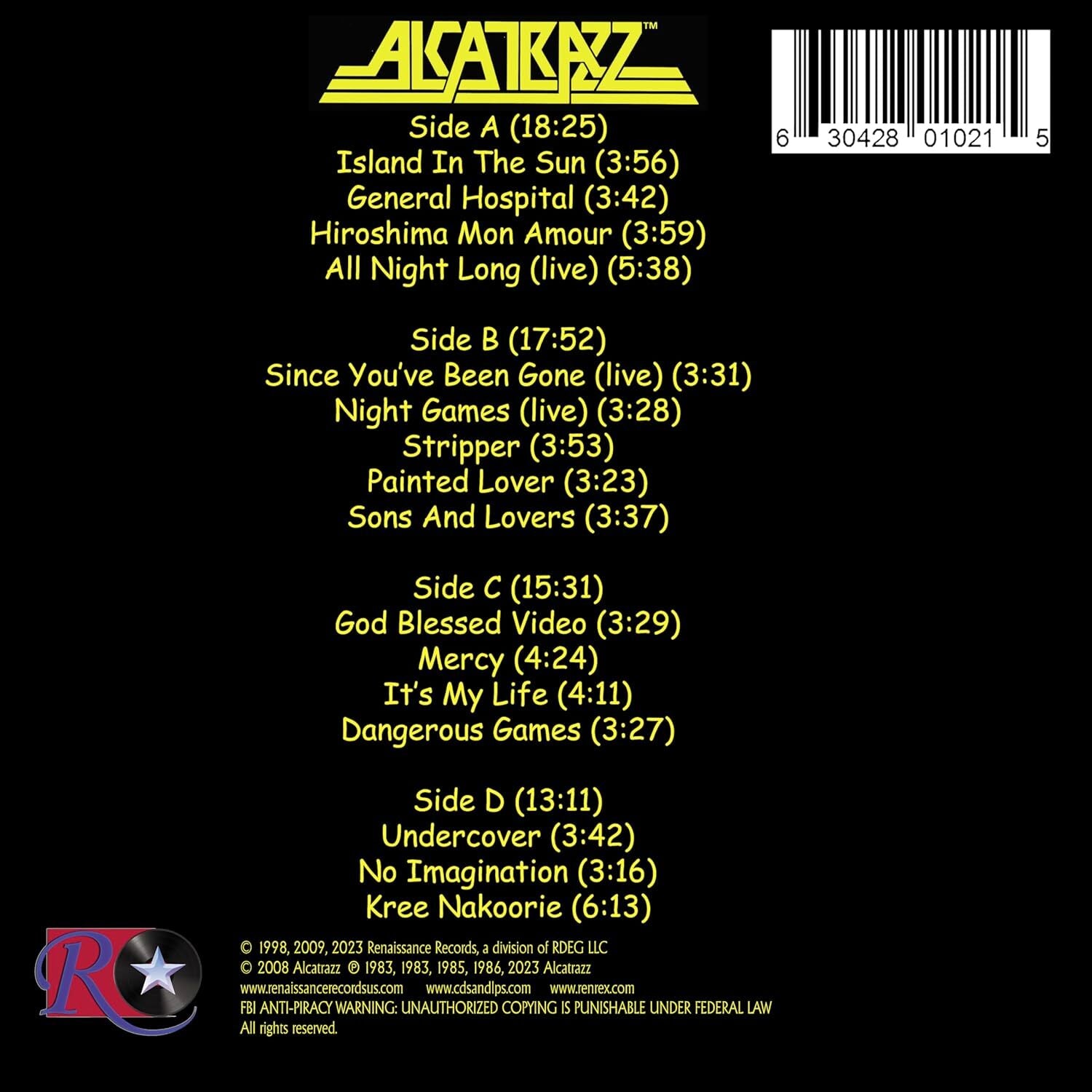 The Very Best of Alcatrazz
