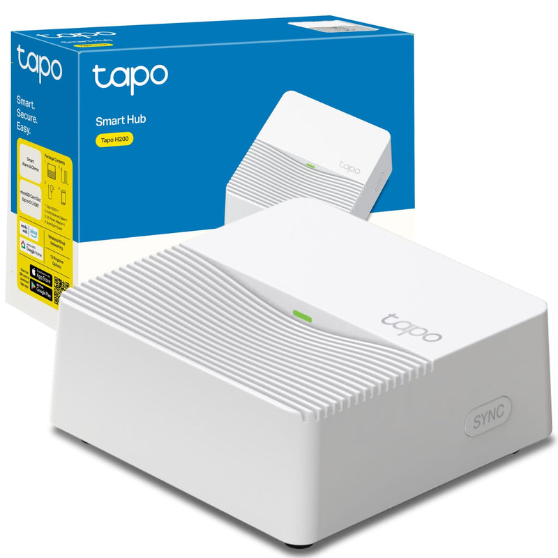 Tapo H200 V1 - Smart Hub - Wireless - Wi-Fi - 868.35 Mhz, 2.4 Ghz, 863.35 Mhz, 864.35 Mhz