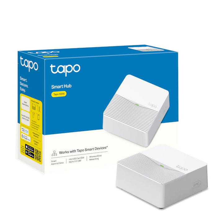 Tapo H200 V1 - Smart Hub - Wireless - Wi-Fi - 868.35 Mhz, 2.4 Ghz, 863.35 Mhz, 864.35 Mhz