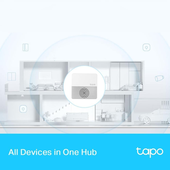 Tapo H200 V1 - Smart Hub - Wireless - Wi-Fi - 868.35 Mhz, 2.4 Ghz, 863.35 Mhz, 864.35 Mhz