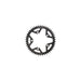 Wolf Tooth 110 BCD Flat Top Gravel / CX / Road Chainring Drop Stop B 46T