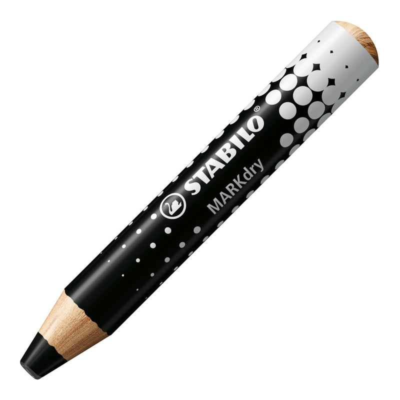 STABILO Markdry Set of 6 Marker Pencils - Black