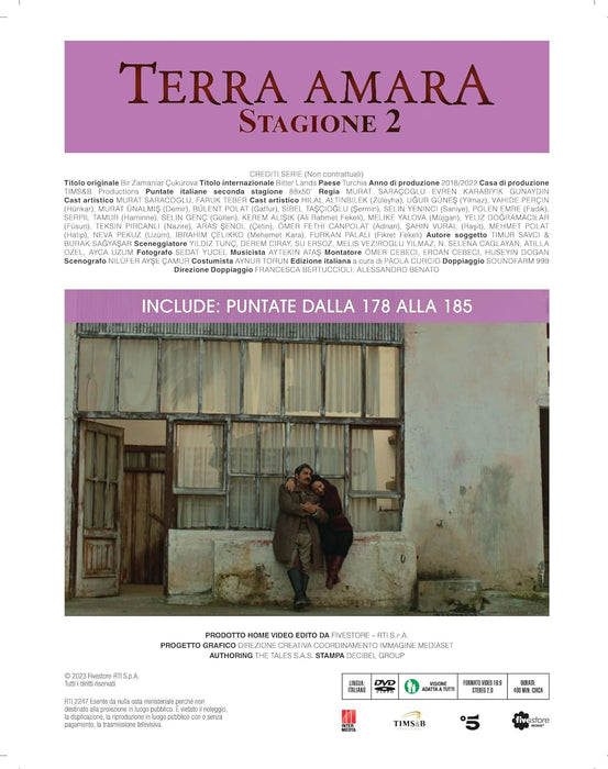 Terra Amara - Stagione 02 #09 (Eps 177-184) - (Italian Import)