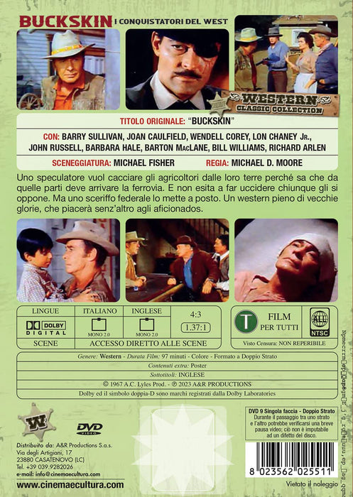 Buckskin - I Conquistatori Del West - (Italian Import)