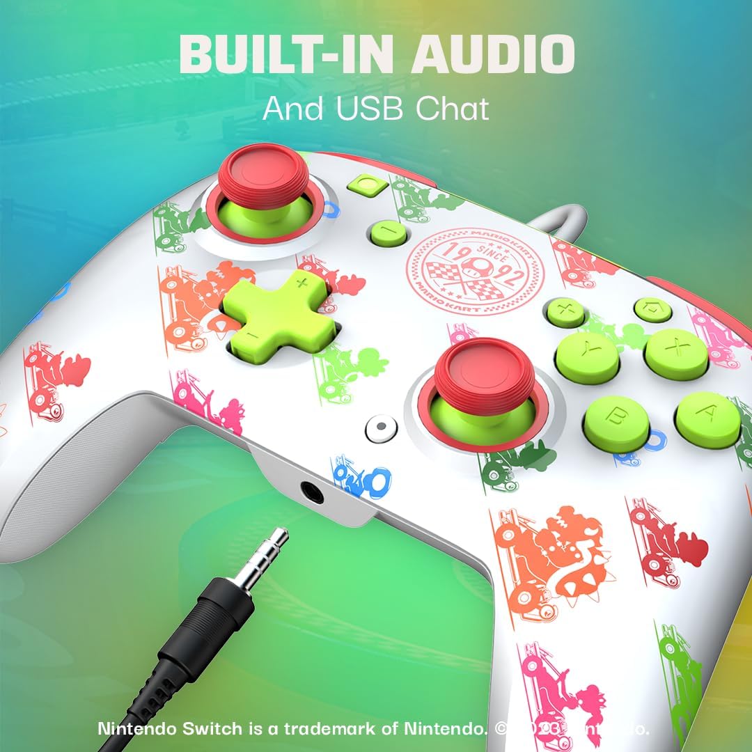 Pdp Rematch Wired Controller - Mario Kart