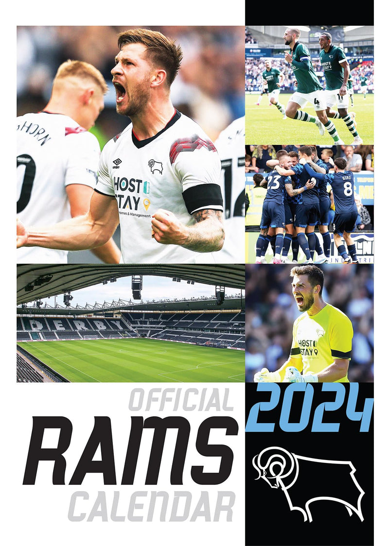 The Official Derby County Calendar 2024