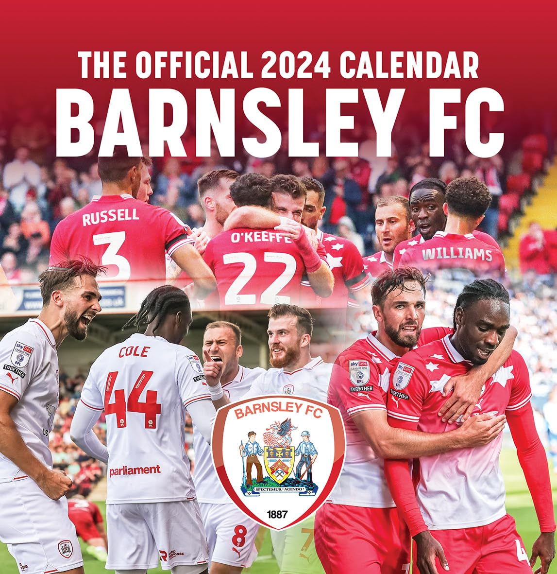 The Official Barnsley FC Desk Calendar 2024