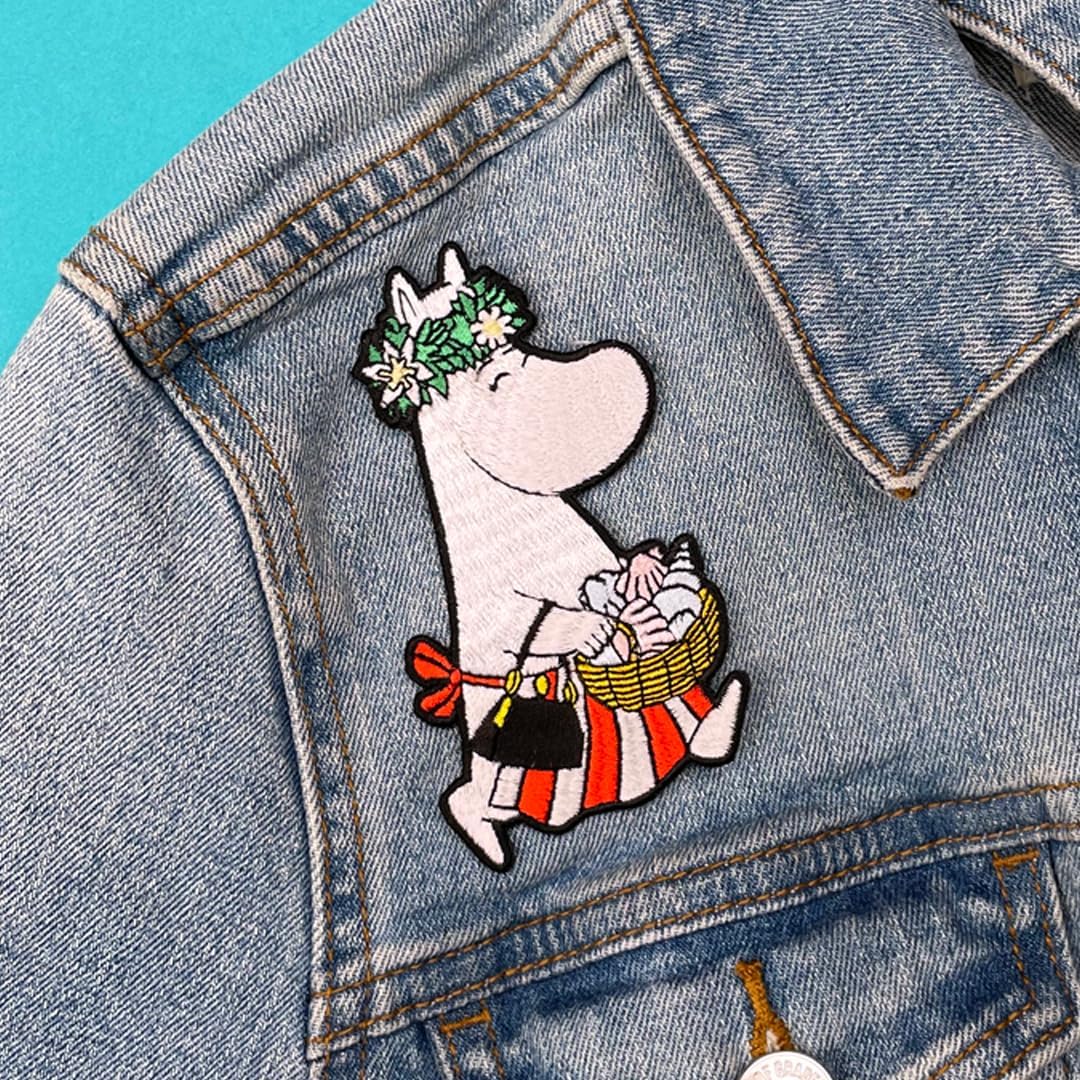 Toppa da cucire Moominmamma | Regali ufficiali delle storie di Tove Jansson in Moominvalley