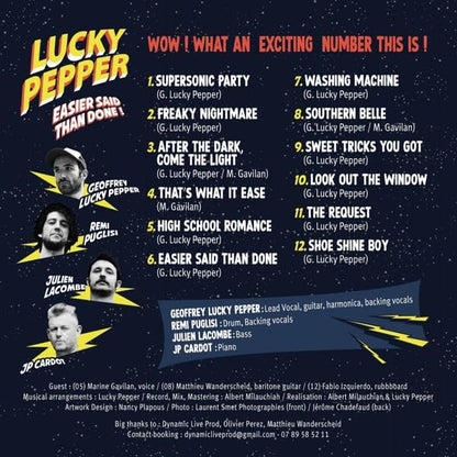 Lp-Lucky Pepper-Easier Said Than Done