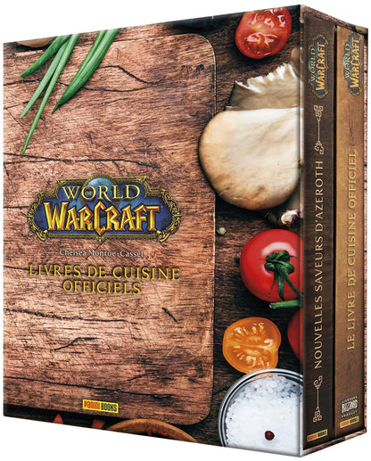 WORLD OF WARCRAFT - COFFRET 2 LIVRES DE CUISINE OFFICIELS