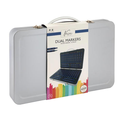 Nassau - Round dual markers (36 pcs) (AR0135/GE)