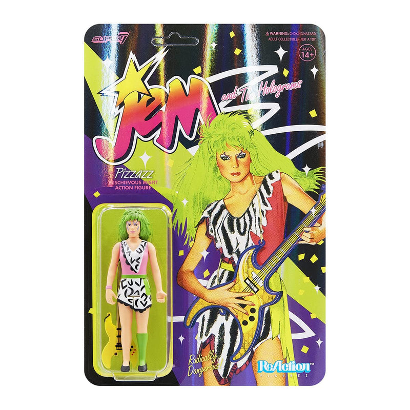 Super 7 Jem and the Holograms ReAction - Pizzazz