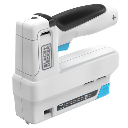 Black+Decker 3.6V Cordless Stapler Crafting Range with 800 12mm Staples and 200 15mm Finish Nails BCN115-XJ