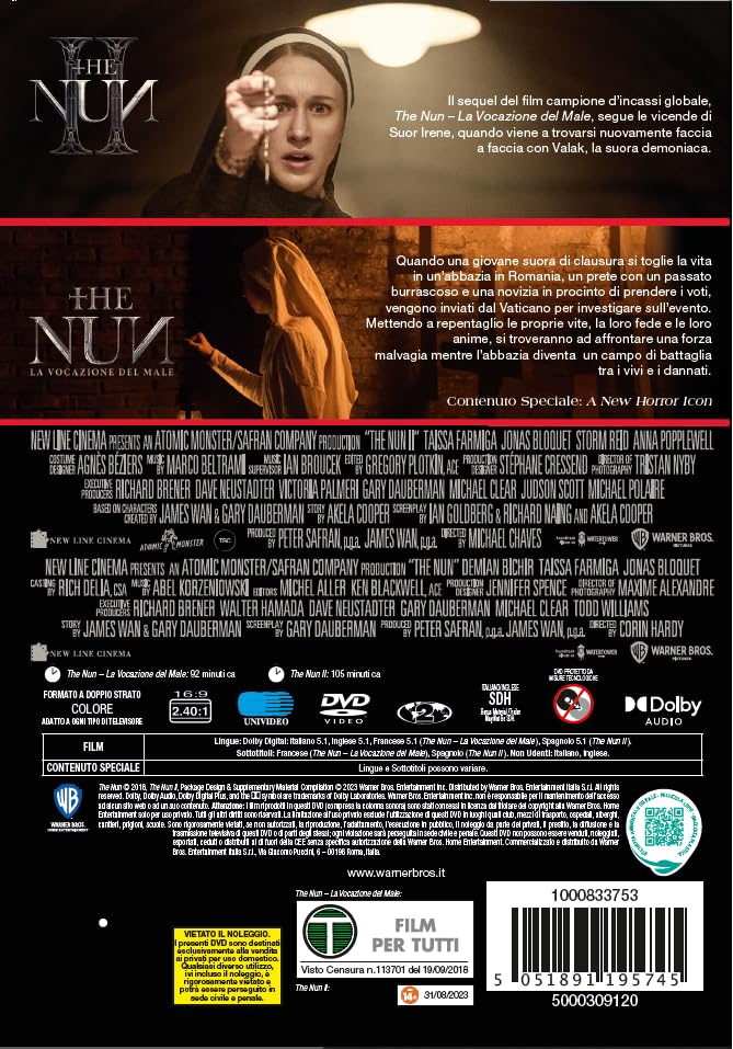 NUN, THE - 2 FILM COLLECTION, THE - (DS