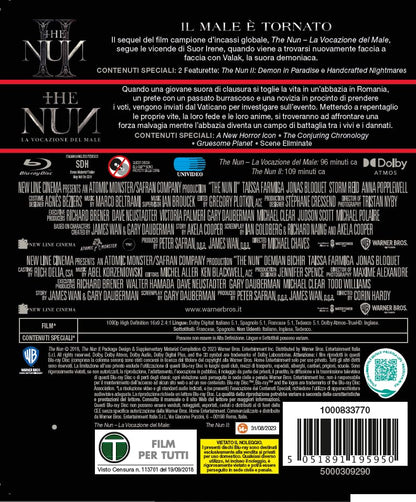 NUN, THE - 2 FILM COLLECTION, THE - (BS