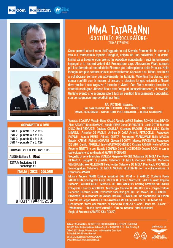 Imma Tataranni Stagione 3 (4 Dvd)