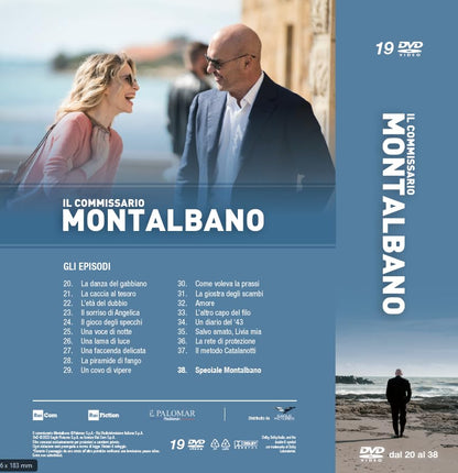 Cofanetto Montalbano La Serie Completa - (38 Dvd)