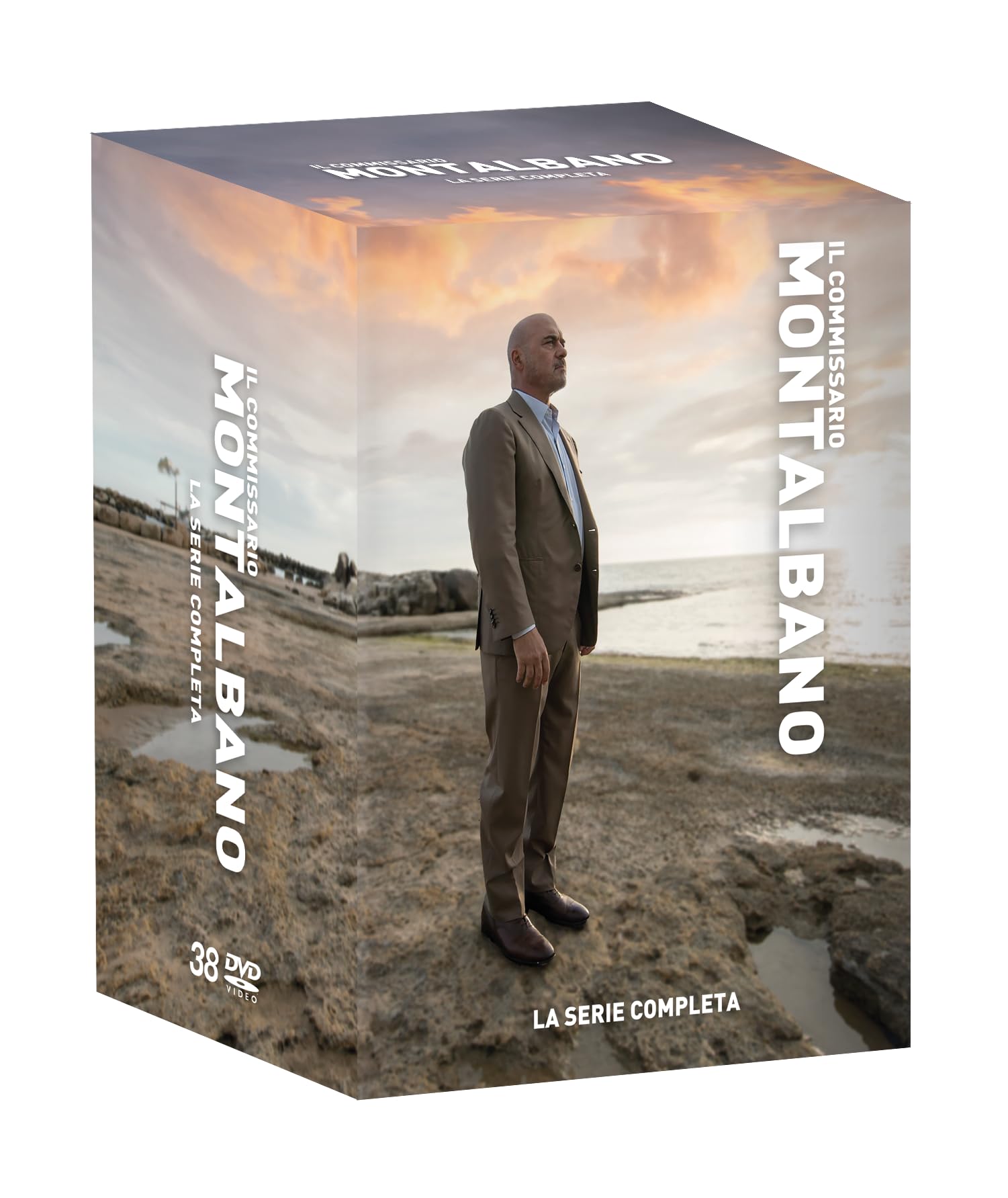 Cofanetto Montalbano La Serie Completa - (38 Dvd)