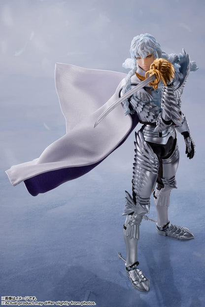 BANDAI S.H. FIGUARTS Berserk: Griffith Hawk of Light Black