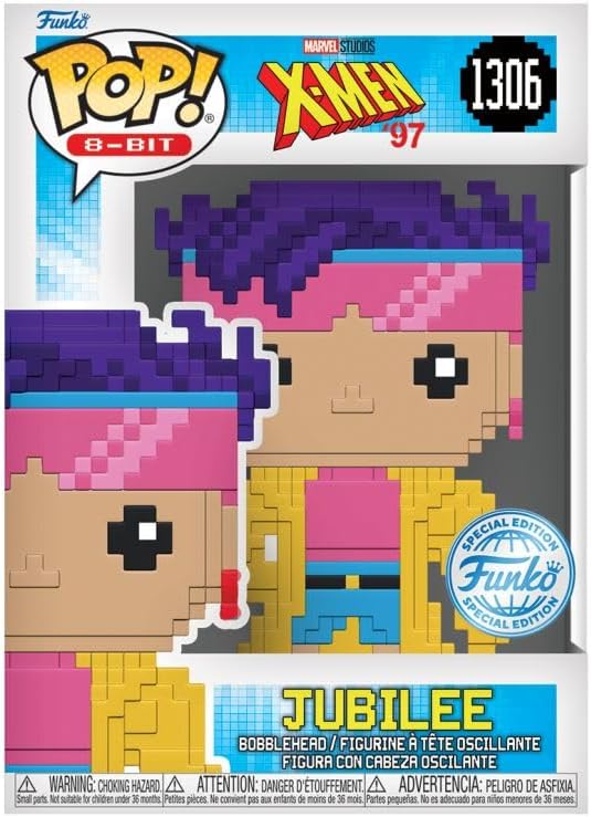 Funko X-Men 97 - Jubilee 8-Bit US Exclusive Vinyl Pop