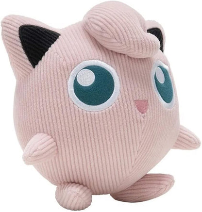 Pokemon SELECT CORDUROY JIGGLYPUFF PLUSH - 8-Inch - Unique Fabric - Authentic Details