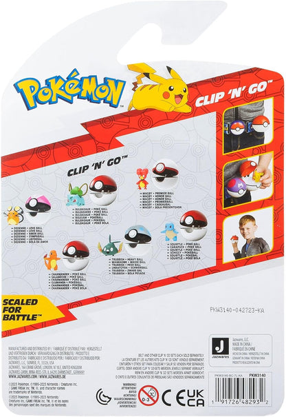 Pokémon Clip ‘N’ Go Trubbish and Heavy Ball Includes 2-Inch Battle Figure and Heavy Ball Accessory