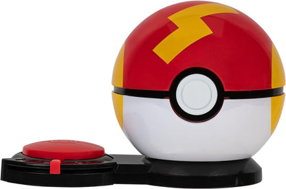 Pokémon PKW3165 Surprise Attack Game-Pikachu with Pokéball and Level Ball, Black