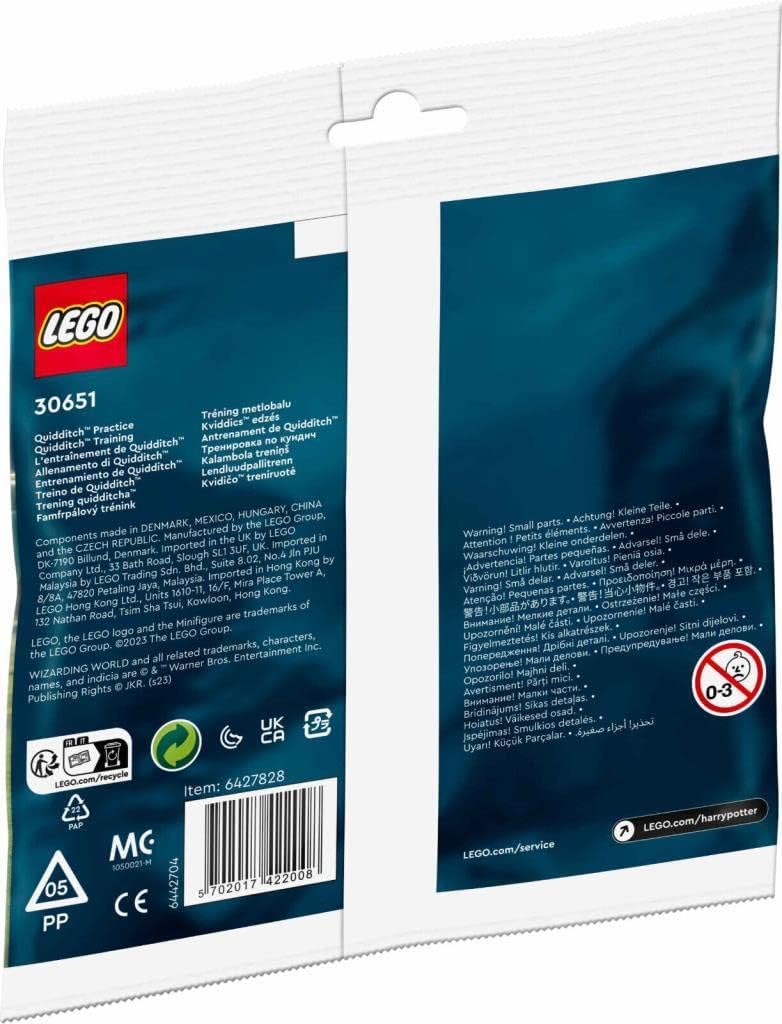 LEGO Konstruktionsspielzeug Harry Potter Quidditch Training