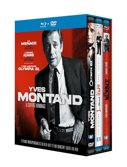 Yves Montand Set: I wie Icare + La Bedreiging + Olympia 81