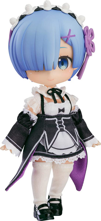 Nendoroid Doll Re Zero - Starting Life in Another World Rem Non-Scale Fabric, Magnet, Plastic Pre-Painted Action Figure Rem body + Oofuku