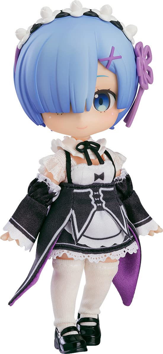 Nendoroid Doll Re Zero - Starting Life in Another World Rem Non-Scale Fabric, Magnet, Plastic Pre-Painted Action Figure Rem body + Oofuku