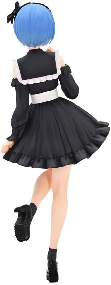 Furyu Re:Zero Starting Life in Another World Statuette PVC Trio-Try-iT Rem Girly Outfit Schwarz 21 cm