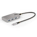 StarTech.com 4-Port USB-C Hub with USB-C DP Alt Mode Video Output 4K 60Hz - 3x USB-A, 1x USB Type-C, 100W Power Delivery Pass-Through, USB 3.2 10Gbps, 1ft/30cm Cable, Portable USB Hub (HB31C3A1CDPPD3