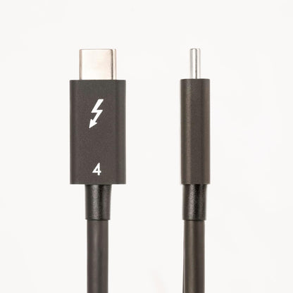 StarTech.com 3ft (1m) Thunderbolt 4 Cable - 40Gbps - 100W PD - 4K/8K Video - Thunderbolt Cable - Compatible w/ USB4/Thunderbolt 3/USB 3.2/USB Type-C/DisplayPort (TBLT4MM1M