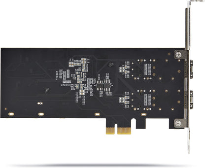 StarTech.com 2-Port GbE SFP Network Card, PCIe 2.0 x1, Intel I350-AM2 2x 1GbE Controller, 1000BASE Copper/Fiber Optic, Dual-Port Gigabit Ethernet NIC, Desktop/Server Backplanes (P021GI-NETWORK-CARD