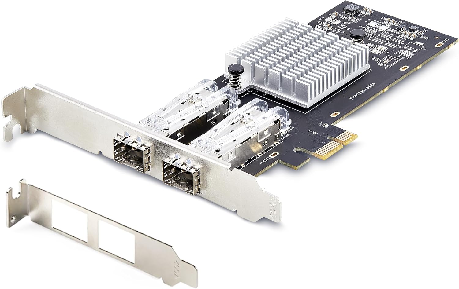 StarTech.com 2-Port GbE SFP Network Card, PCIe 2.0 x1, Intel I350-AM2 2x 1GbE Controller, 1000BASE Copper/Fiber Optic, Dual-Port Gigabit Ethernet NIC, Desktop/Server Backplanes (P021GI-NETWORK-CARD