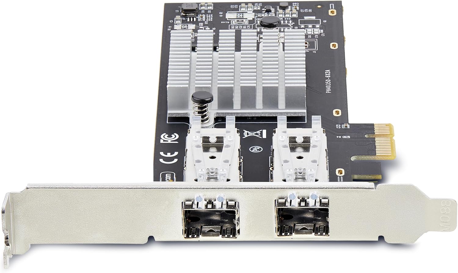 StarTech.com 2-Port GbE SFP Network Card, PCIe 2.0 x1, Intel I350-AM2 2x 1GbE Controller, 1000BASE Copper/Fiber Optic, Dual-Port Gigabit Ethernet NIC, Desktop/Server Backplanes (P021GI-NETWORK-CARD