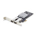 StarTech.com 2-Port GbE SFP Network Card, PCIe 2.0 x1, Intel I350-AM2 2x 1GbE Controller, 1000BASE Copper/Fiber Optic, Dual-Port Gigabit Ethernet NIC, Desktop/Server Backplanes (P021GI-NETWORK-CARD