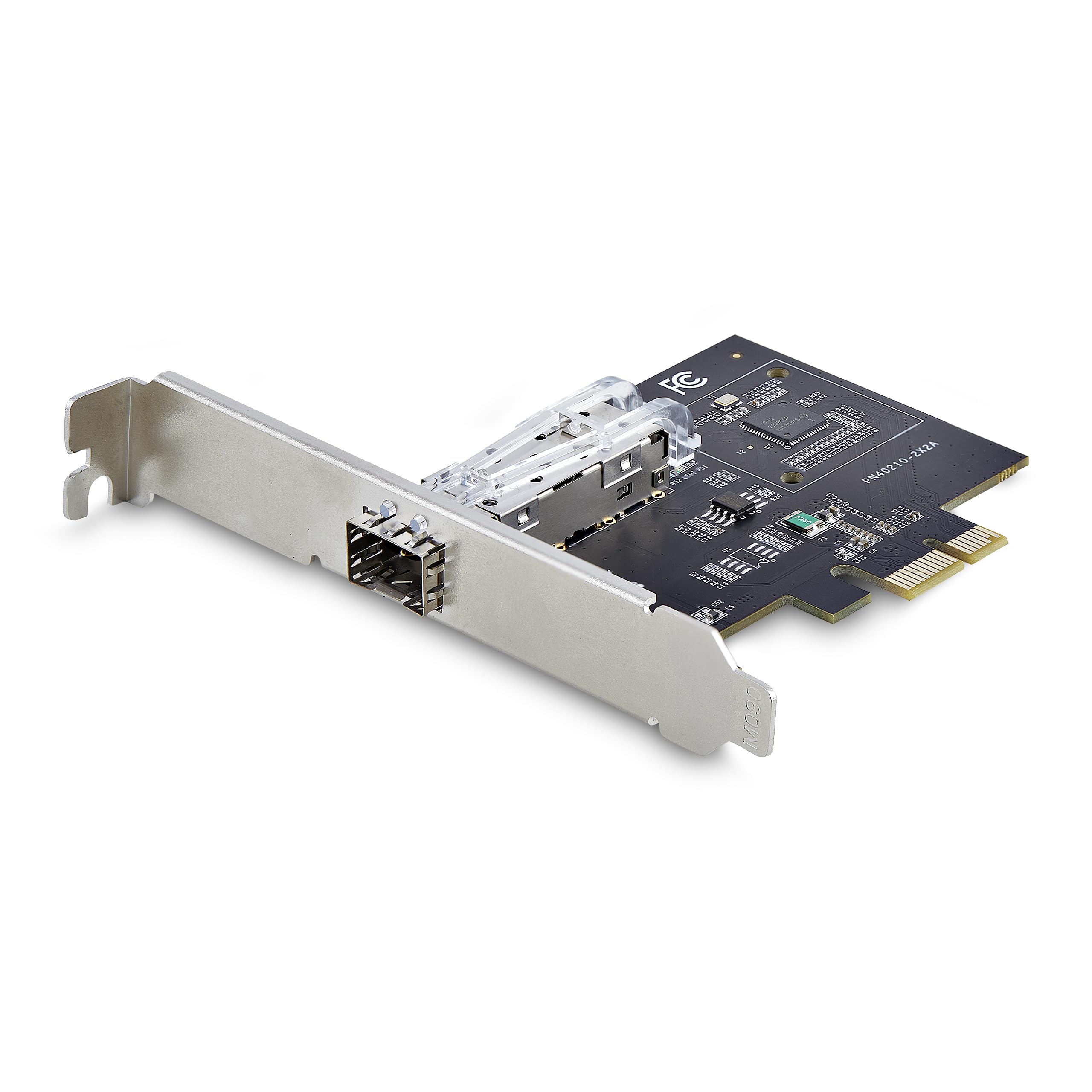 StarTech.com 1-Port GbE SFP Network Card, PCIe 2.1 x1, Intel I210-IS, 1GbE Controller, 1000BASE Copper/Fiber Optic, Single-Port Gigabit Ethernet NIC, Desktop/Server Backplanes (P011GI-NETWORK-CARD