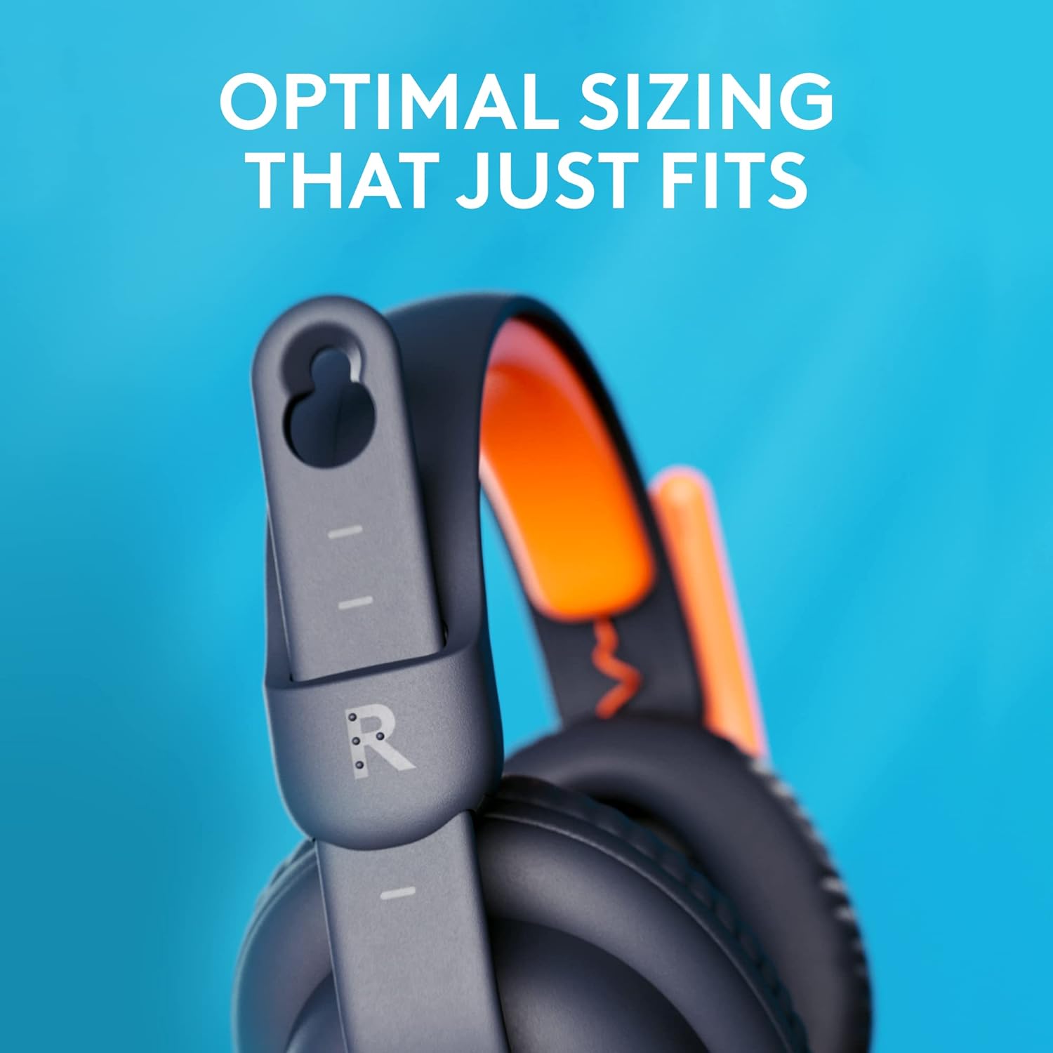 Logitech Zone Learn Wired Headset with Microphone for Learners, Comfortable and Adjustable Fit for Kids, USB C, for Windows/MacOS/iPadOS/Android/Mobile - Over-Ear, Blue
