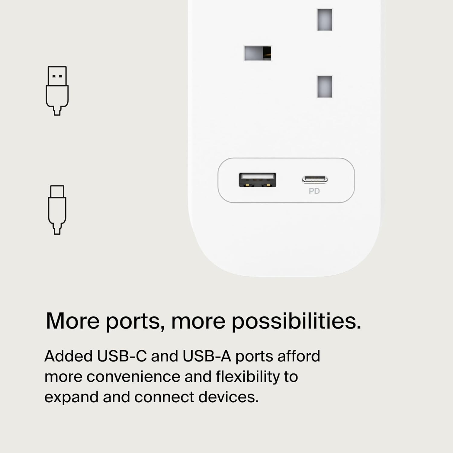 Surge Protection With Usb C 4 Outlet