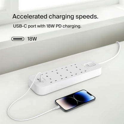 Surge Protection With Usb C 8 Outlet