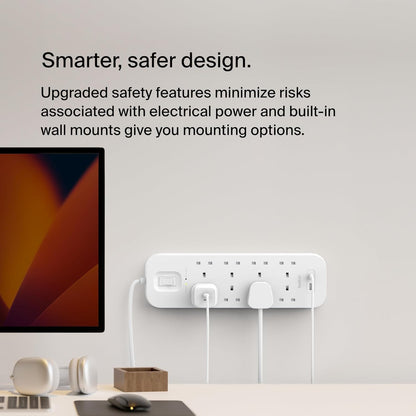 Surge Protection With Usb C 8 Outlet