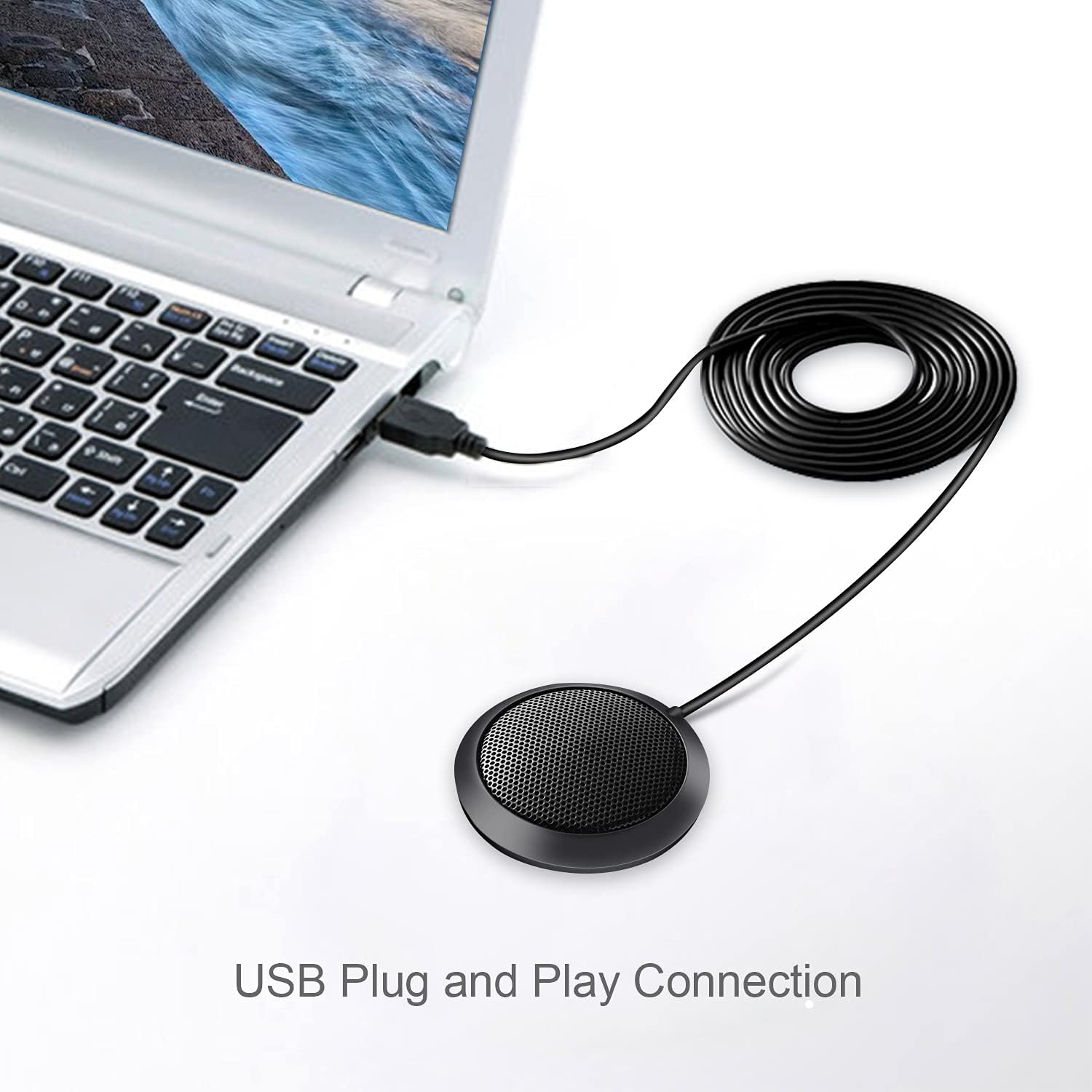 Omni-Directional Usb Tabletop Microphone Video Conf Xtream M3