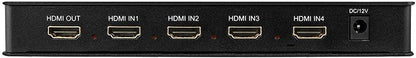 LINDY HDMI-Switch 4 Port Multi-View 1080p Quadview